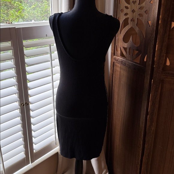 Calvin Klein Jeans Black Tank Sweater Dress - Picture 4 of 10